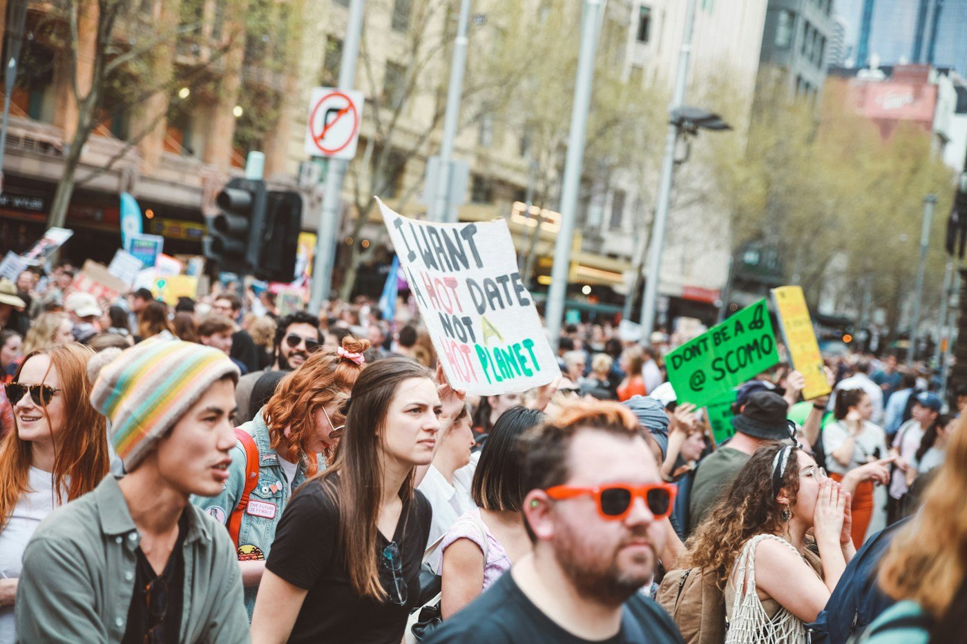 People collaborating on climate work