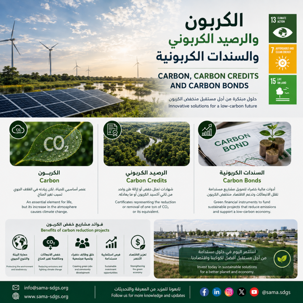 🌱 الكربون | الرصيد الكربوني | السندات الكربونية