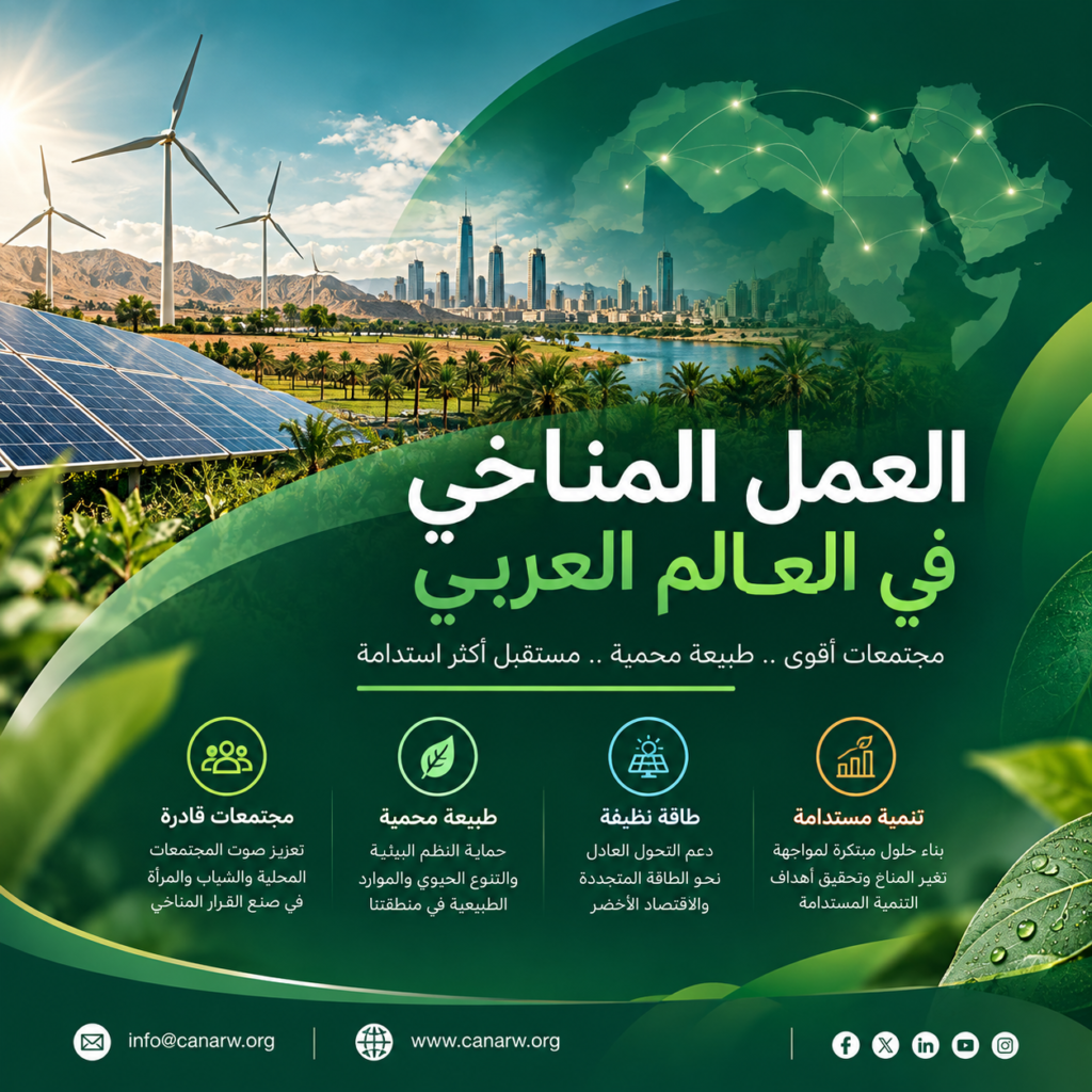 العمل المناخي في العالم العربي… من التحديات البيئية إلى صناعة مستقبل مستدام