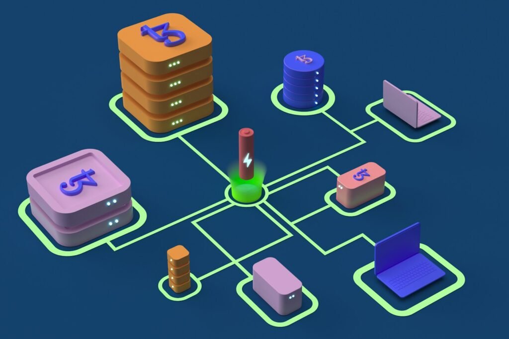 Diagram illustrating governance layers within the network